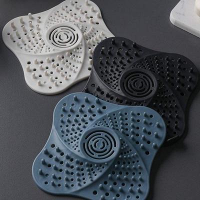 Floor Drain Cover Bathroom Shower Hair Filter Drain Hair Catcher Anti-Clogging Sink Filter Kitchen Sink Strainer