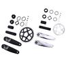 Bike Crank Arm Set Aluminum DUB Hollow Split Narrow Wide Chainring Crank Set for Mountain Bikes