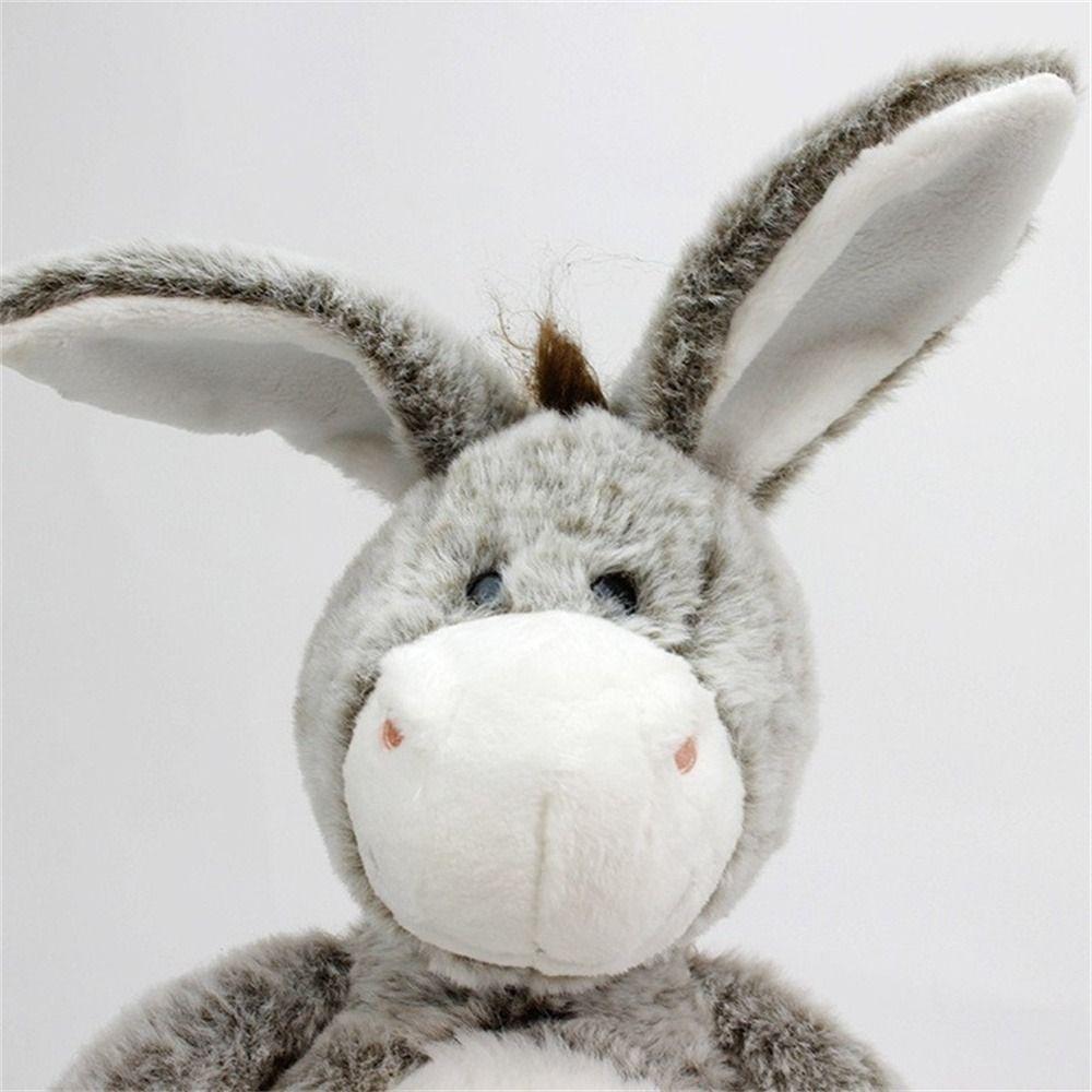 PP Cotton Donkey Plush Toys Plush Dolls Donkey Stuffed Doll Educational   Home Decor