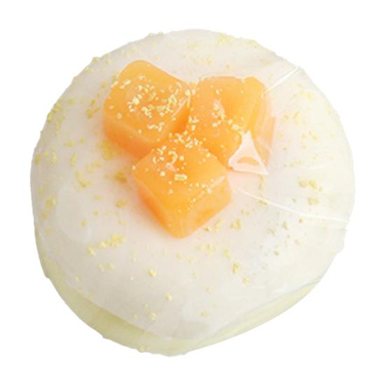 

Stress Relief Souffle Squeeze Toy Slow Rising Green Grape Mango Cake Sensory Toy Simulated Dessert Pinch Fidget жовтий