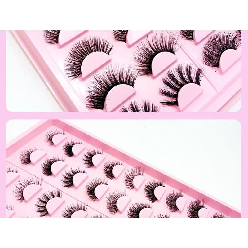 Lashie - Assorted Natural / Dense Multipack False Eyelashes (Various Designs)
