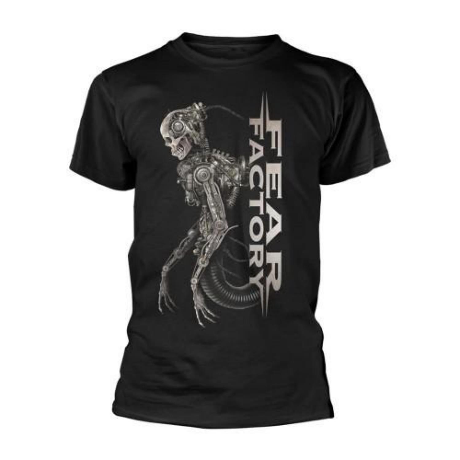 Fear Factory Unisex Adult Mechanical Skeleton T-Shirt S
