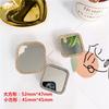 Wind-Inlaid Diamond Love Mirror Airbag Bracket, Paste-Type Telescopic Mobile Phone Bracket, Desktop Lazy Bracket
