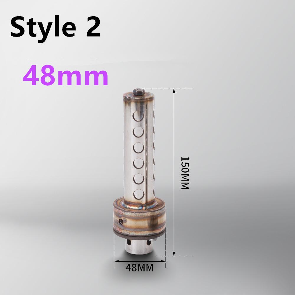 48mm/51mm Motorcycle Universal Exhaust Pipe Modification Adjustable Plug Muffler DB Killer R25 CBR250RR MT15