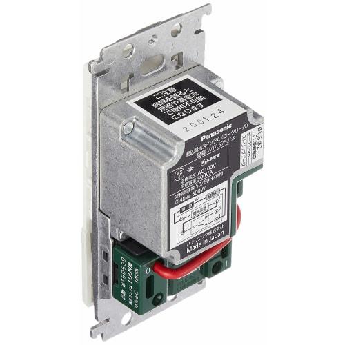Panasonic Cosmo Series Wide 21 Recessed Dimmer Switch C Firefly Switch C 500W Rotary Type for Incandescent Lights White AC100V 500W WTC57525WK