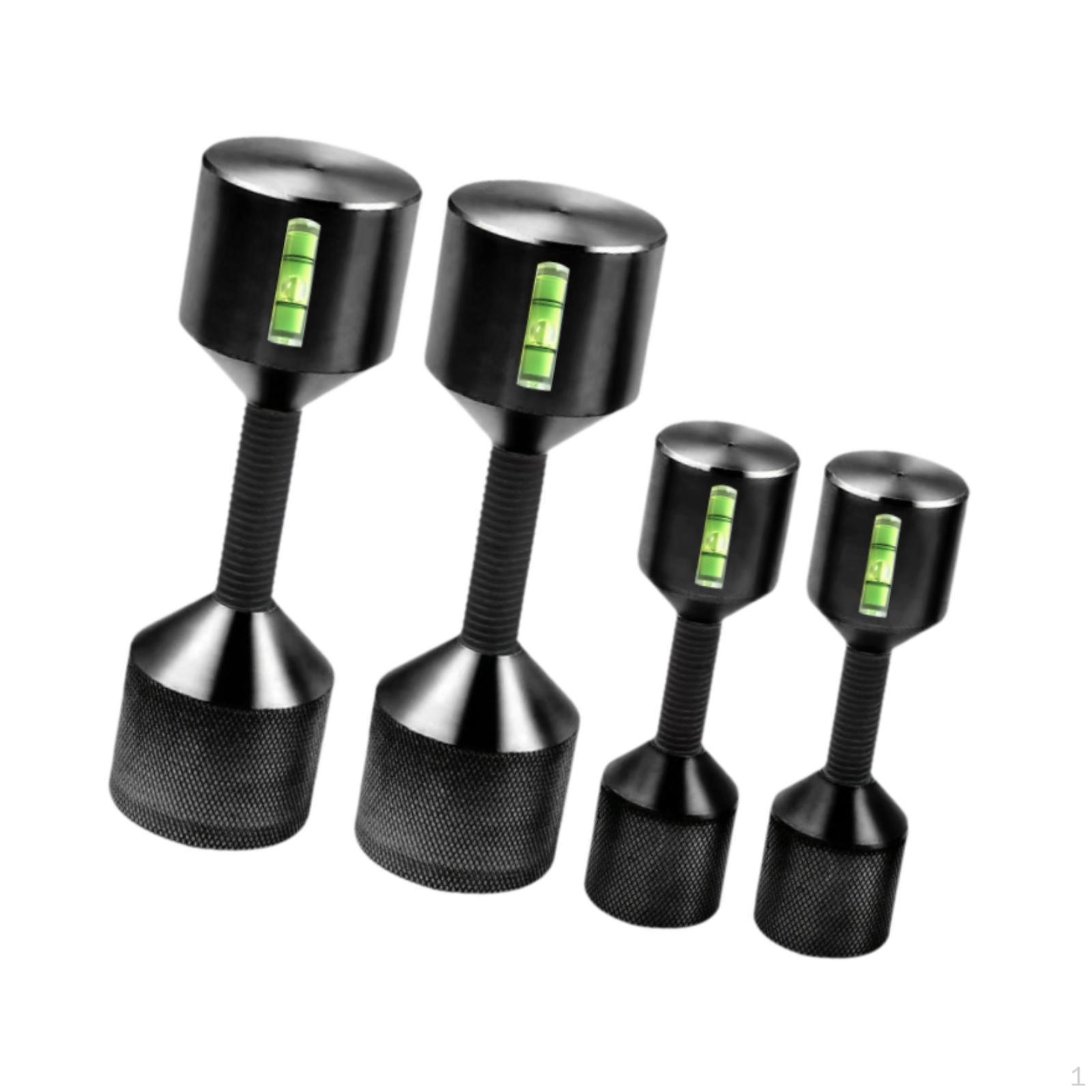 

4 шт. Универсальный фланцевый выравнивающий штифт, многоцелевой, простой в установке инструмент для подшипников ступицы колеса, 2 отверстия чёрный