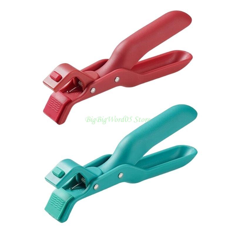 24TE Bowl Holder Clip Oven Pliers Kitchen Grippers Oven Tongs Safe Grip Tongs for Dish