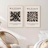 Abstrakt Matisse Picasso Ansikt Due Blad Nordiske Plakater og Maleri Trykk Veggkunst Lerret Veggbilder for Stuedekor