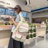 Schoolbag1011 New High-value Backpack for Female Students Large-capacity Lightweight Schoolbag Cute Junior High School Backpack Travel Back
