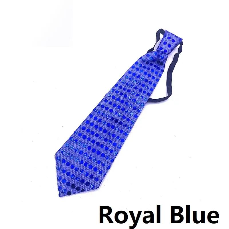 LED luminous tie, glitter sequined luminous tie, concert atmosphere props