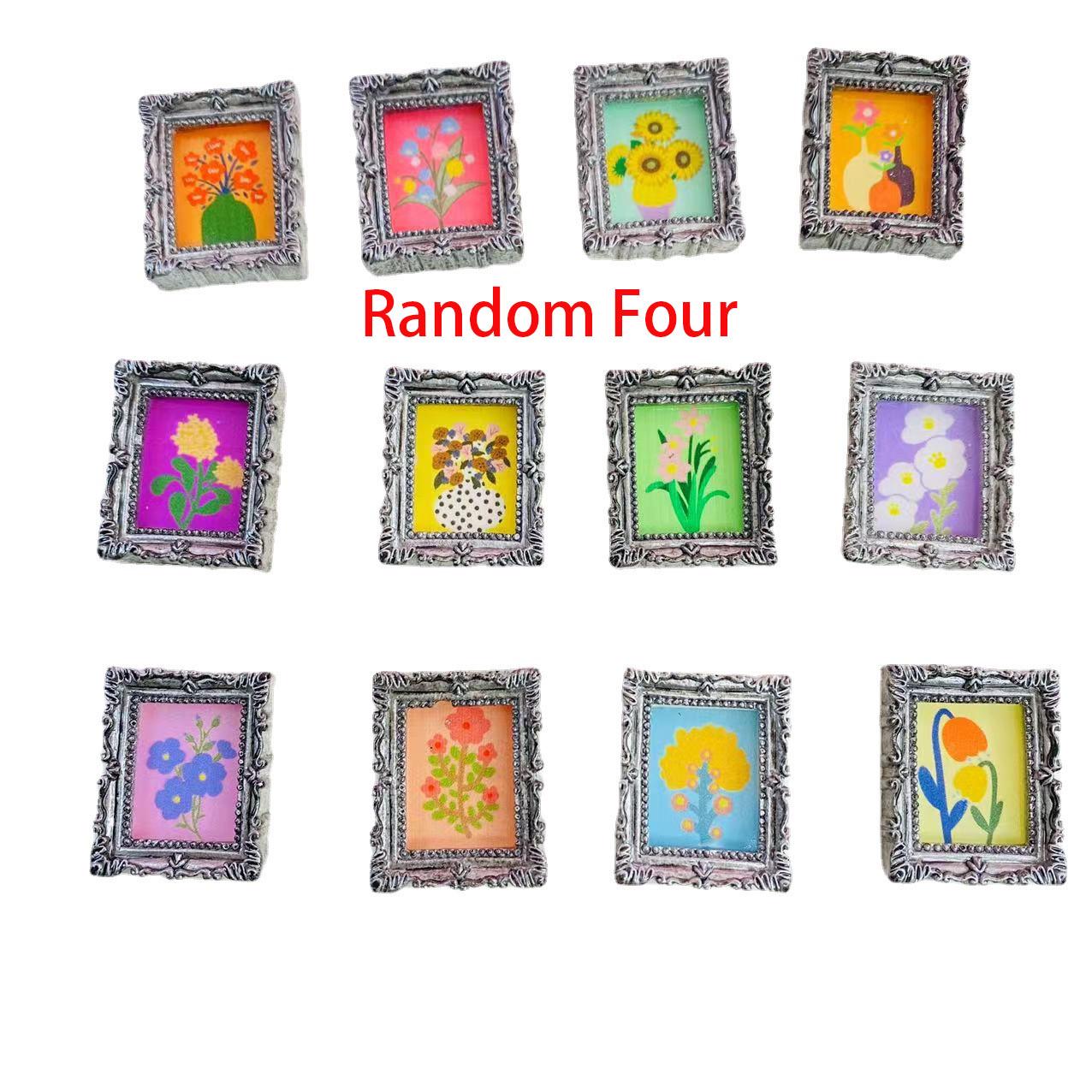 

Dollhouse Cartoon Photo Frame Ornament - ob11 Playhouse Desktop Decoration