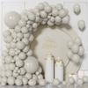 Sand White Balloons Garland Arch White Sand Balloon Kit Birthday Party Wedding Anniversry Baby Shower Gender Reveal Decoration