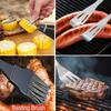 Cooking Oven Set Barbecue Grill Set for Men Women Gift Stainless Steel BBQ Grilling Combination Tools Portable Cloth Bag