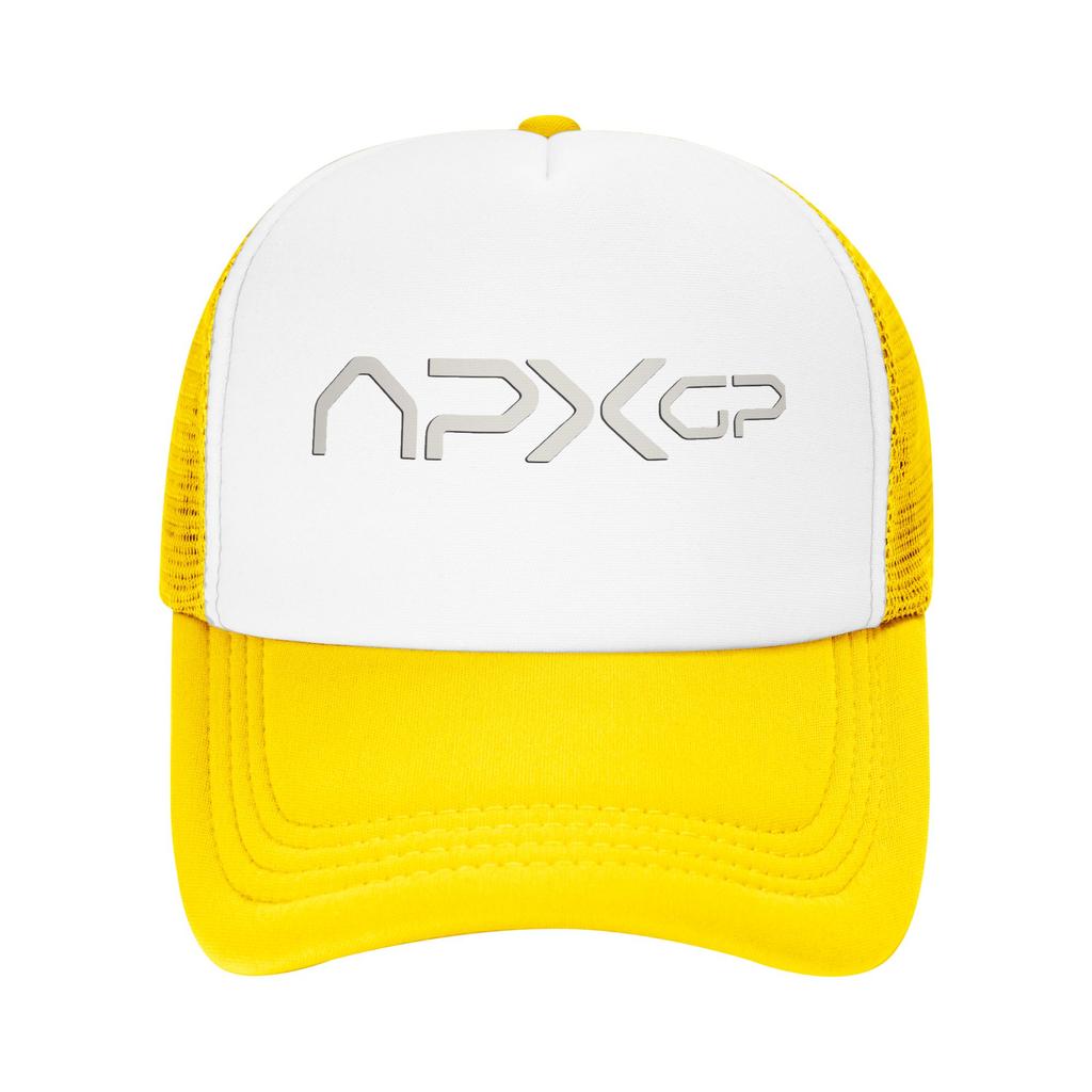 Apx Gp Racing Team  Sun Hats  Casual Unisex WomenMesh Trucker Hat Breathable Print Hiking Fishing Baseball Cap Gift