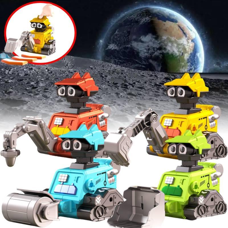 Engineering Toy Vehicle Kid Christmas Gift Puzzle Childrens Day Space Robot