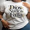 Maglietta estiva girocollo stampata, alla moda, casual, carina, a maniche corte, da donna, in puro cotone
