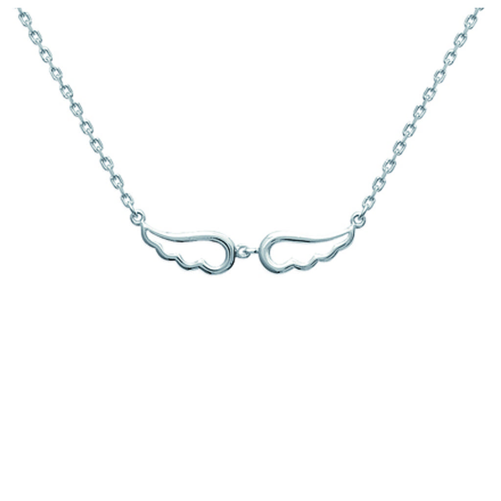 Les Trésors De Lily [K7796] - Silberkette 'Engelsflügel' Silber (rhodiniert) - 30x6 mm