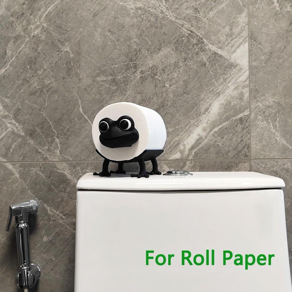 Free Standing Toilet Tissue Rack Frog Dog Bear Toilet Roll Holder Kitchen Tissue Dispenser  Home
