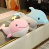 30cm Kawaii Delfín Velrybí Žralok Plyšová Hračka Vyplněná Měkký Roztomilý Zvířecí Polštář Panenky Hračky pro Děti Děti Dívky Narozeninové Dárky Deco
