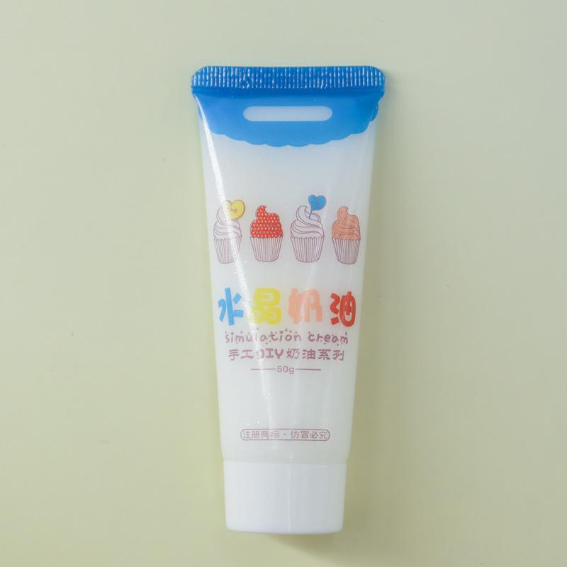 50g Crystal Cloud Gel for Kids DIY Crafts Jewelry & Phone Case Decor - Eco-Friendly Glitter Translucent Anti-Freeze Art Supplies