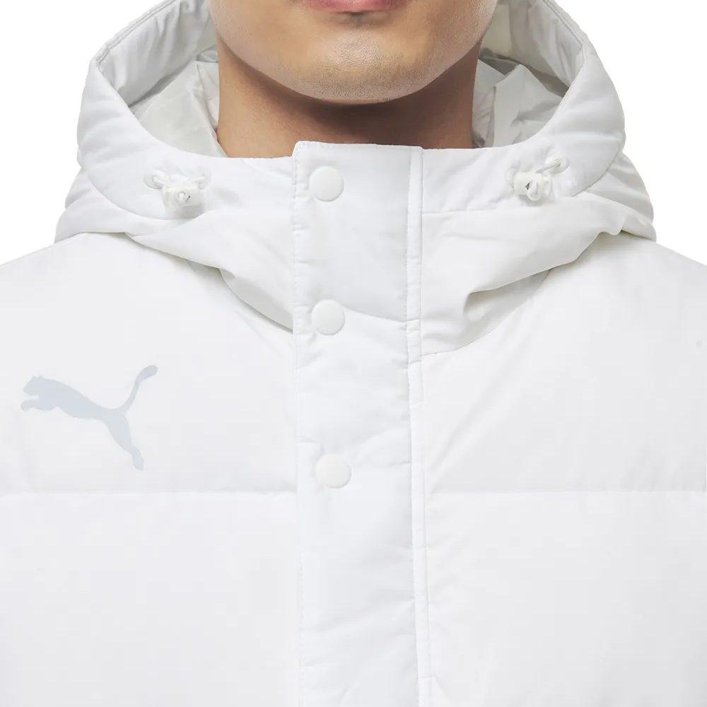 PUMA Down Jackets Unisex White Hooded Thickened Other 932547-02