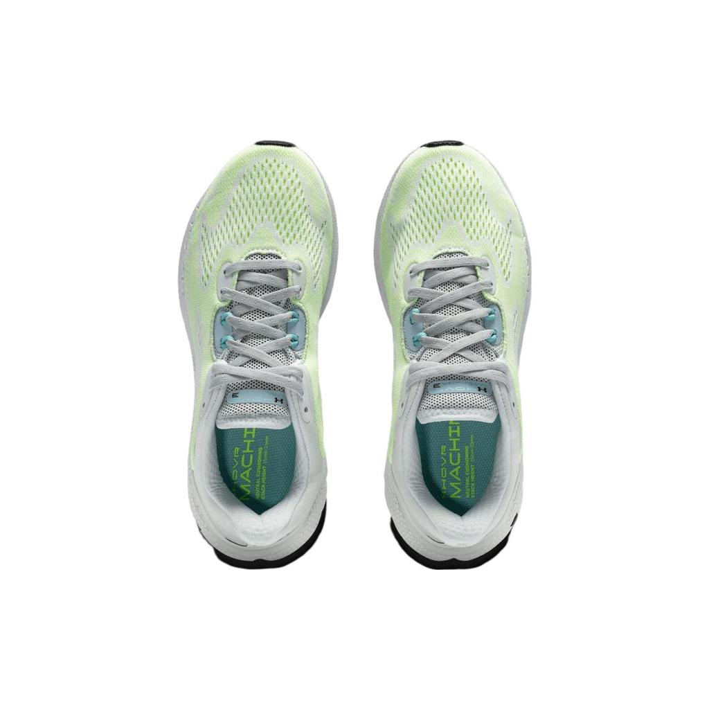 Under Armour HOVR Machina 3 Pohodlná Všestranná Tkanina Odolná Prodyšná Podpora Nízké Boty pro Volný Čas Běžecké Pánské tenisky Šedá Teal 3026232-100