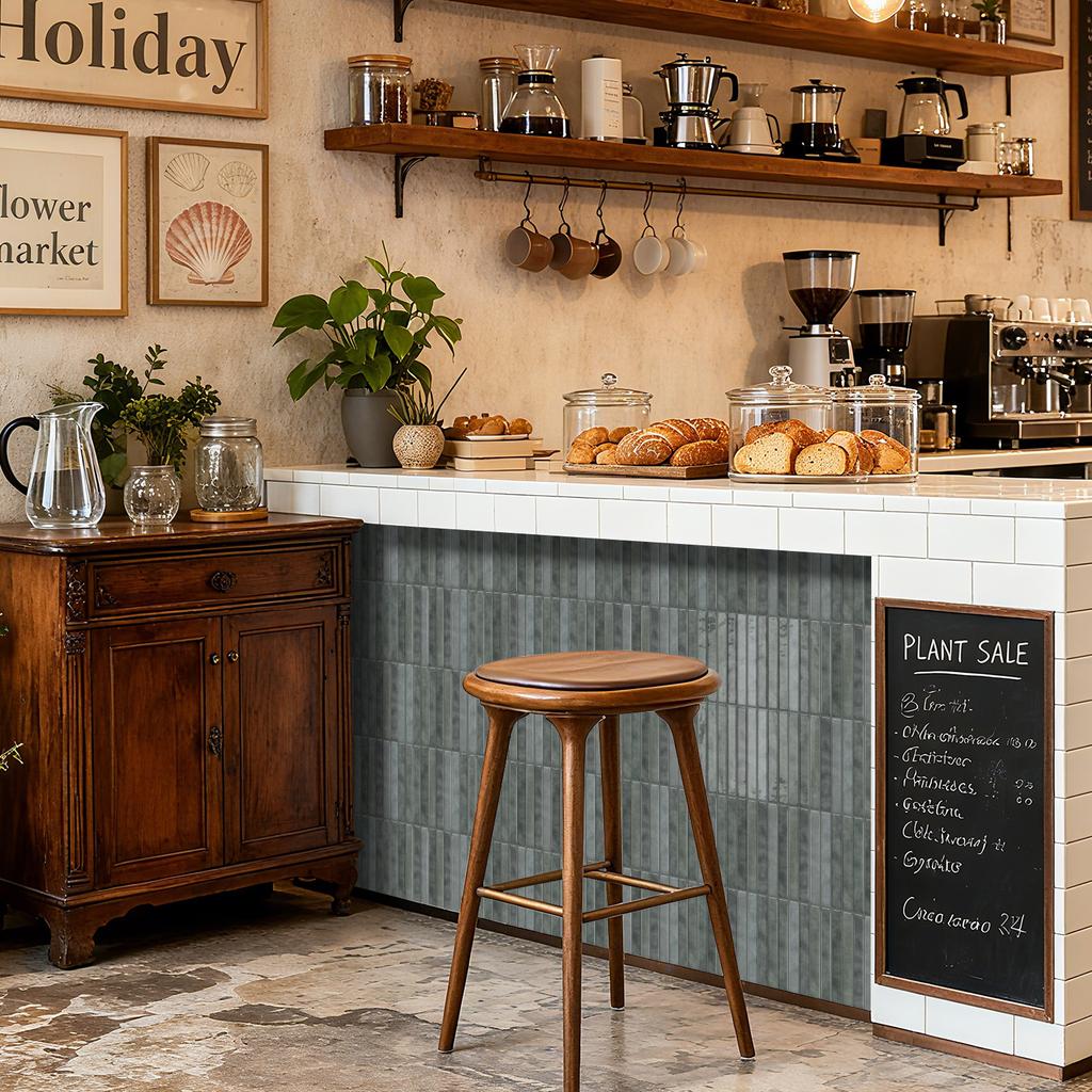 5/10 st Skala och klistra 3D-hartsplattor väggdekal, lätt att rengöra, lämplig för sovrum, kök, badrum, 2,6 cm X 12 cm