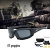 Daisy X7 Polarized Tactical Goggles - Windproof & Impact-Resistant for Shooting and Motorcycling