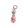 Christmas Labubu Kawaii Particles Keychain Bag Cell Phone Charm Key Chain Christmas Gift Cute Plush Charm