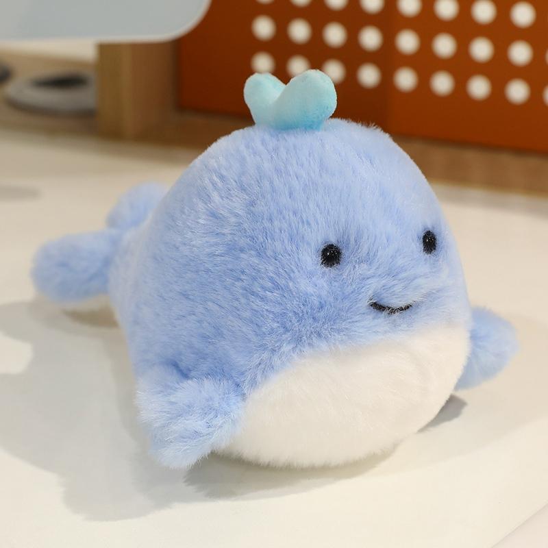 16Cm Ocean Animal Plush Toy Stuffed Cute Octopus Starfish Clown Fish Sea Horse Whale Home Decor Gift