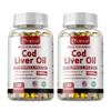 GREVIP Cod Liver Oil Capsules - Heart, Brain, Joint Health, and Immune System Health