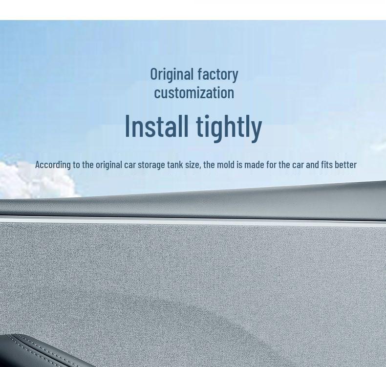 Aktualisierte Seitenfach- und Regenschirmhalterung für Tesla Model 3/Y