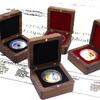 Flip Coin Collection Box Commemorative Badge Medal Money Storage Gift Box Souvenir Gift Case