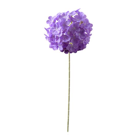 Realistisch wirkende künstliche Hortensie, 68,5 cm (27 Zoll), große Kunsthortensie aus Seide mit langem Stiel, ideal für Vase, Hochzeit, Party, Tischdekoration oder als Tischdekoration für Zuhause.