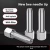Industrial grease gun dual nozzle kit, suitable for excavators and trucks.
