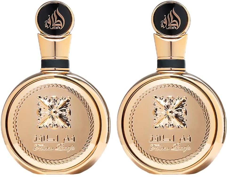 Lattafa Fakhar Gold Extrait - Floral, Amber, Woody - Eau De Parfum Long-Lasting Fragrance for Unisex, 3.40 Ounce / 100 Ml
