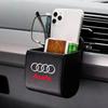 Car Air Outlet Storage Box Phone Glasses Organizer Car Goods For Audi S5 S6 S7 S4 S8 TT TTS A4 B8 A3 B6 A6 C7 C6 B7 Q5 Q7 C5 A5 B5 A7 A1 B9 Q3 A8L Q8