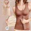 Tummy Control Slimming Thermal Shapewear Sleeveless Thermal Underwear  Women Underwear