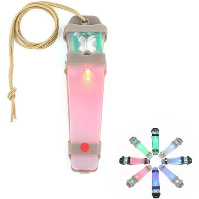 Personal Identification Marker Light Tactical FMA Helmet Flashing Light Water Resistant Signal Lamp for Hunting Bicycle Hiking