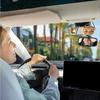 Wide Angle Clip on Car Mirror for Baby Safety Baby Observation Mirror  Rear Passengers Viewing