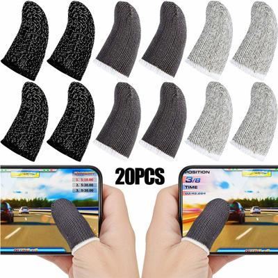 Gaming-Fingerhülle, mobiler Bildschirm, Game-Controller, schweißfeste Handschuhe, PUBG COD Assist-Artefakt