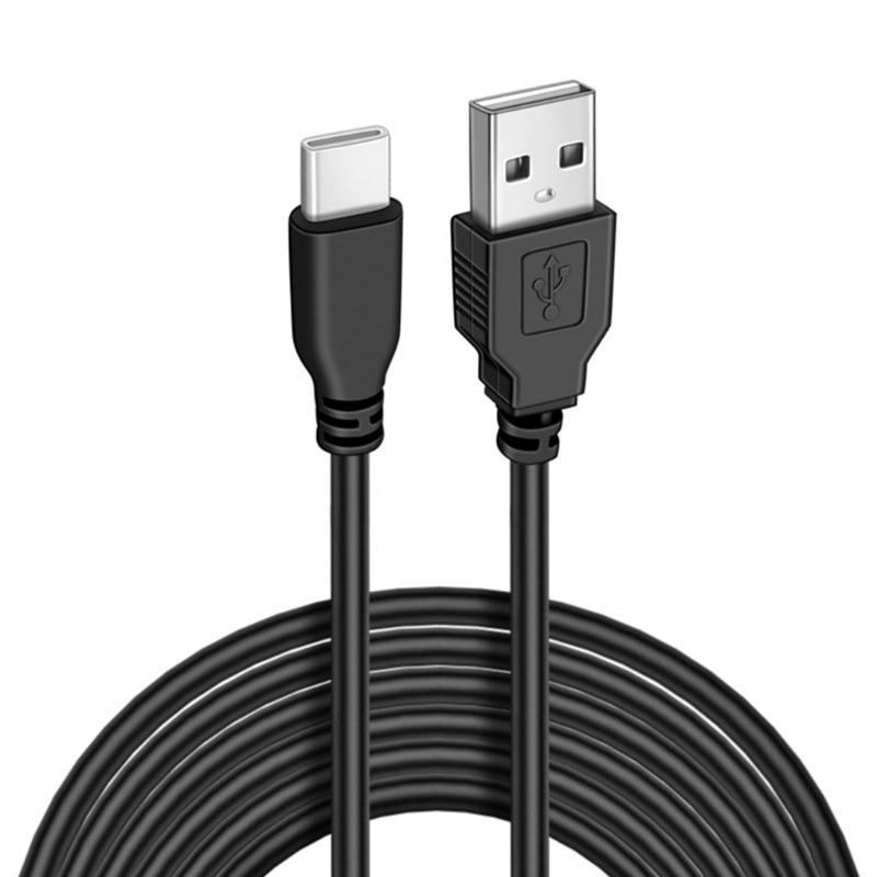 Long 11.5ft USB Type C Charging Cable 5V Power Supply For Dashcams Security Systems Fan USB C Power Cord
