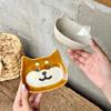 Japanese Cute Cartoon Cat and Dog Dish Ceramic Tableware Breakfast Snack Plate Table Decoration Bowl Home Decoration Tableware