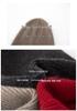 Women's 100% Pure Cashmere Beanie - Fashionable, Warm, Solid Color with Braided Lanyard & Ear Protection