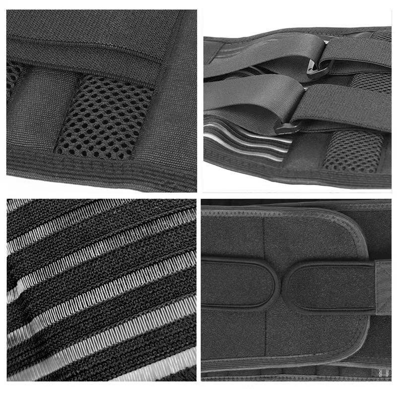 Elastic Double Compression Waist & Lumbar Support Belt for Sports & Weightlifting