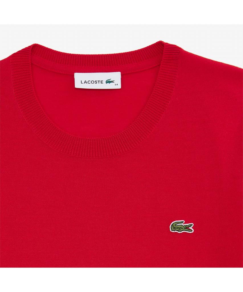 Lacoste Women'S Soft Wool Short Sleeve Sweater Af101E-55N 240