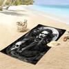 Edward Scissorhands Print Beach Towel, Large Soft Quick Dry Towel for Beach Camping Swimming