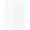 KOKUYO Three-Color Loose-Leaf Paper, B5 Size, Cash Book, 26 Holes, 100 Sheets, RI-101