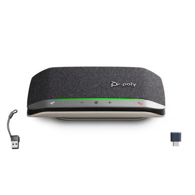 Poly Sync 20+ Viva-voz USB/Bluetooth com Adaptador USB-C/A Profissional