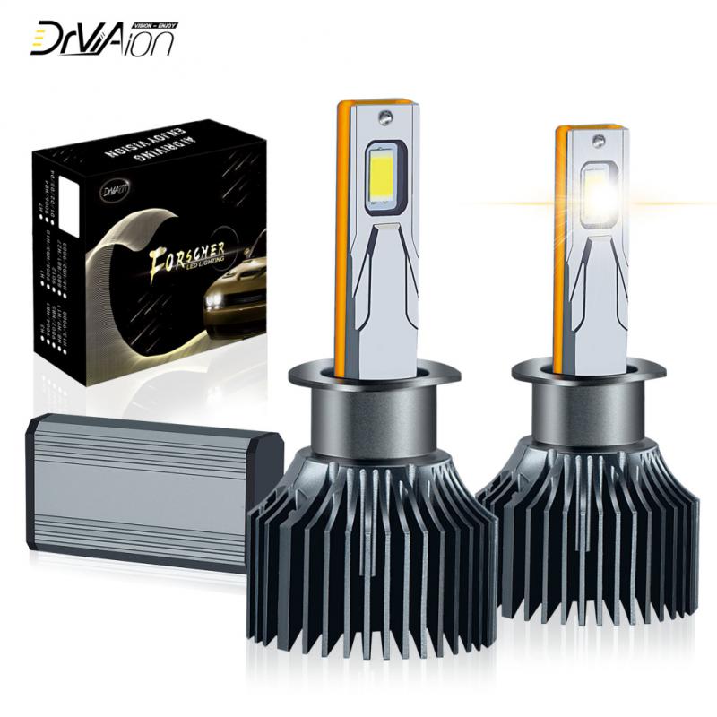 K5C Plus H1 H7 Led 9005 HB3 9006 HB4 H4 H11 LED Headlight Bulbs Canbus diode car lights 12V 6000K 40000 Lumen Super Bright
